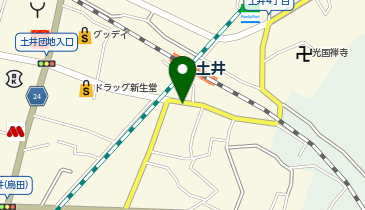 エコロパーク 土井駅前第1の地図画像