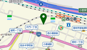 エコロパーク 西小倉駅前第1の地図画像