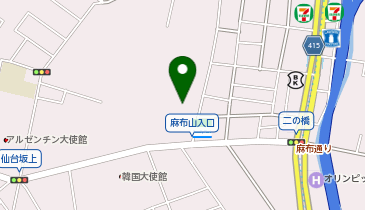 エコロパーク 元麻布の地図画像