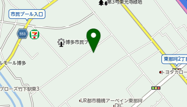 エコロパーク 東那珂1丁目第2の地図画像