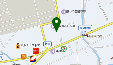 エコロパーク 湯布院第1の地図画像
