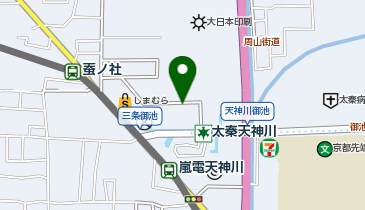 エコロパーク 太秦天神川駅北第1の地図画像