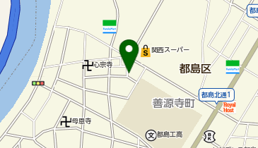 エコロパーク 都島善源寺町第1の地図画像