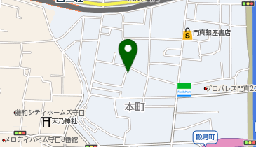 エコロパーク 門真本町第1の地図画像