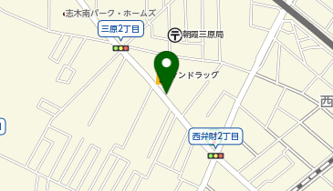 リゾン 朝霞三原No.2の地図画像