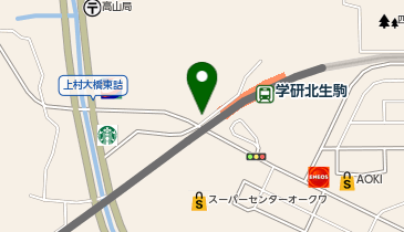エコロパーク 北生駒駅前第1の地図画像