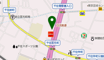 エコロパーク 千住宮元町第2の地図画像