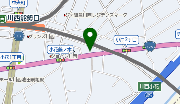 エコロパーク 川西小花第2の地図画像