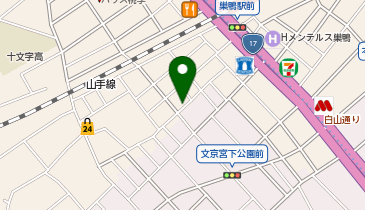 エコロパーク ドルチェ文京六義園の地図画像