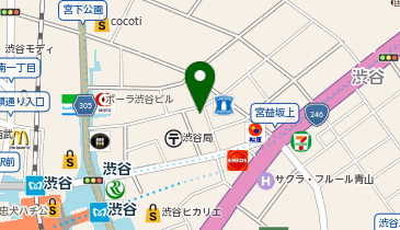 エコロパーク 渋谷第3の地図画像