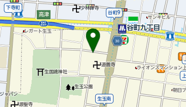 プレサンパーク 生玉町第1の地図画像