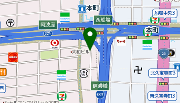 エコロパーク 阿波座第1の地図画像