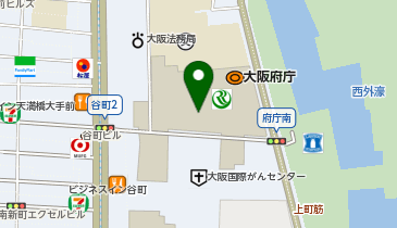 エコロパーク 大阪府庁駐車場(本館西側)の地図画像