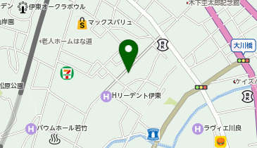 エコロパーク 伊東中央町第1の地図画像