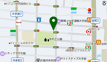 プレサンパーク 大手前パークサイドの地図画像