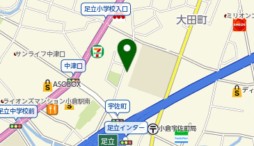 エコロパーク 北九州宇佐町第2の地図画像