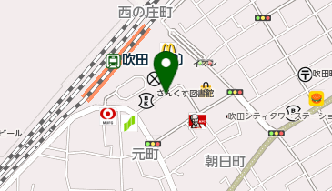 エコロパーク 吹田朝日町第1の地図画像
