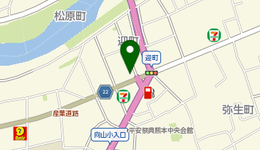 エコロパーク 熊本迎町第2の地図画像