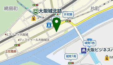 レシオスパーク 大阪城北詰の地図画像