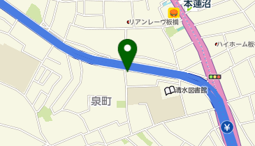 エコロパーク メインステージ本蓮沼の地図画像