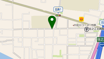 エコロパーク 北島第2の地図画像