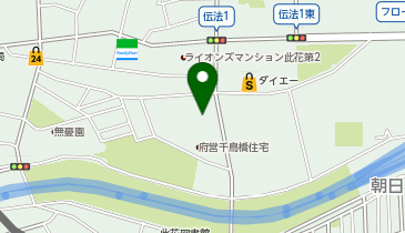 エコロパーク 千鳥橋住宅の地図画像