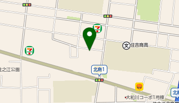 エコロパーク 北島第3の地図画像