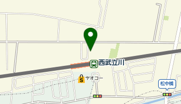 エコロパーク 西武立川駅前第1の地図画像