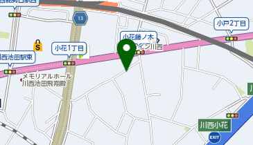 エコロパーク 川西小花第4の地図画像