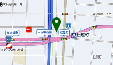 プレサンパーク 松屋町駅前の地図画像