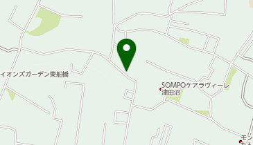 エコロパーク 船橋中野木第1の地図画像