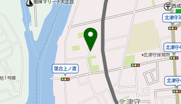 エコロパーク 北津守第3住宅の地図画像