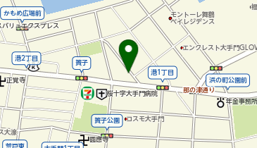 セイワパーキング 中央区港1丁目第1の地図画像