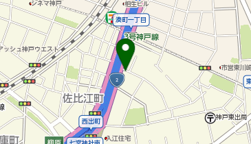 レシオスパーク グランカリテ神戸ハーバーランド前の地図画像