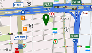 エスリードパーク 阿波座1丁目第1の地図画像