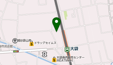 エコロパーク 大袋駅前第1の地図画像