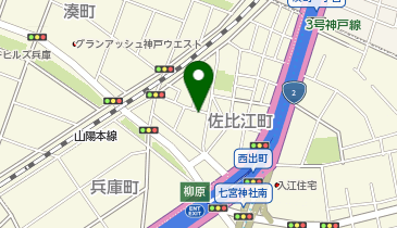 エスリードパーク 神戸佐比江町第1の地図画像