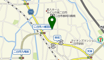 サンパーク 二日市中央駐車場の地図画像