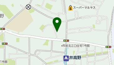 エコロパーク 井高野第2住宅の地図画像