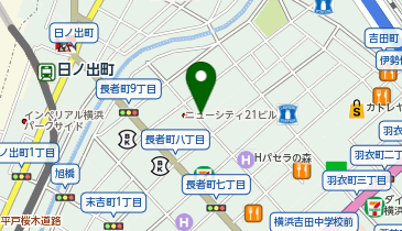 エコロパーク LEXE横濱関内の地図画像