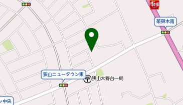 エコロパーク 西山台第1の地図画像