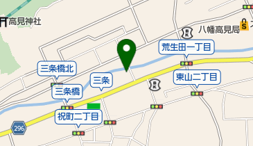 リファレンス荒生田パークの地図画像