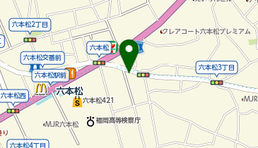 リファレンス六本松ビルパーキングの地図画像