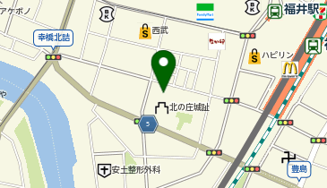 システムパーク北の庄第5の地図画像