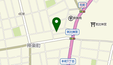 システムパーク神楽町1丁目商店街駐車場の地図画像