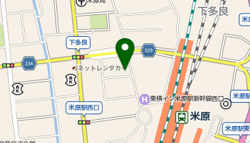 システムパーク米原駅前の地図画像