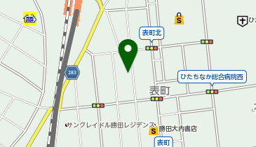 タウンパーク勝田泉町の地図画像