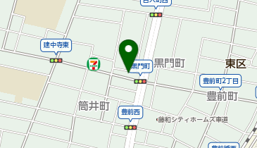 エステイトパーク黒門町の地図画像