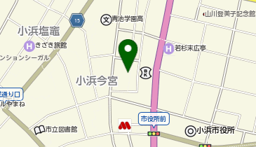 小浜市営広峰駐車場の地図画像