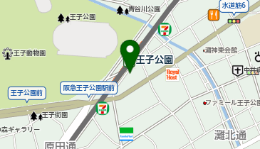 スカイパークパート6の地図画像